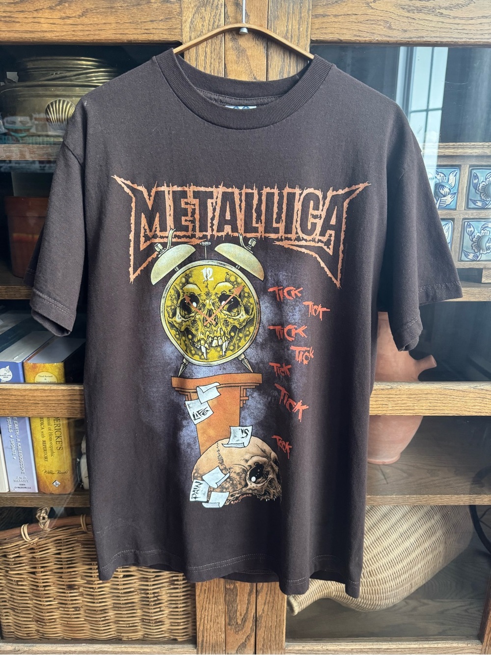 Vtg Metallica Death Is Pain Men’s TShirt